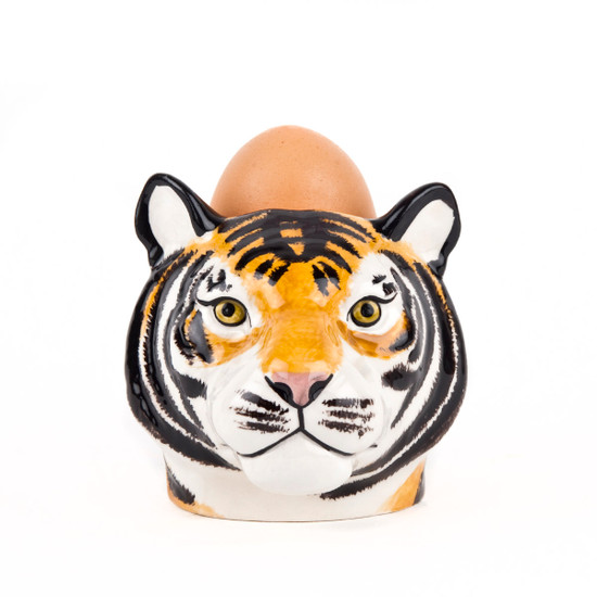 quail ceramics Tiger Face Egg Cup