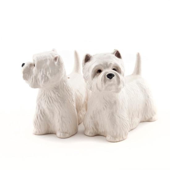 Quail Ceramics Westie Salt And Pepper