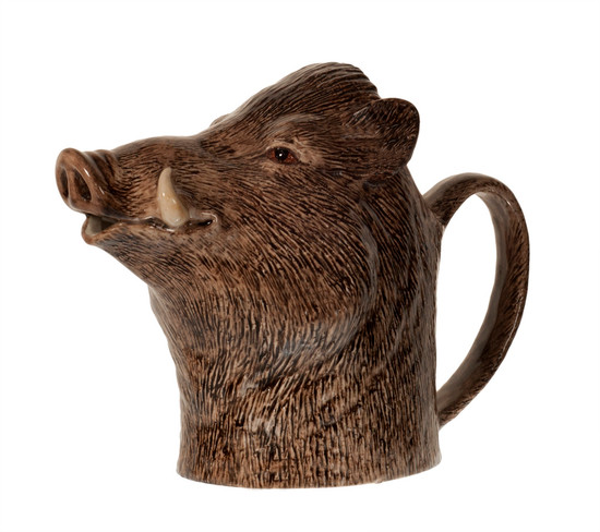 Quail Ceramics Wild Boar Jug Large