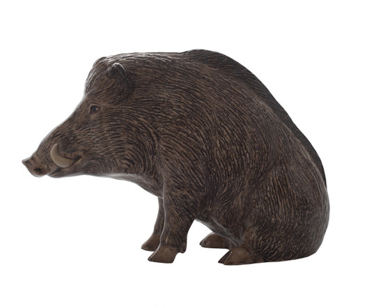 Quail Ceramics Wild Boar Money Box