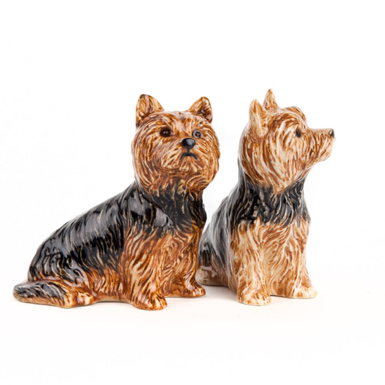 Quail Ceramics Yorkshire Terrier Salt And Pepper