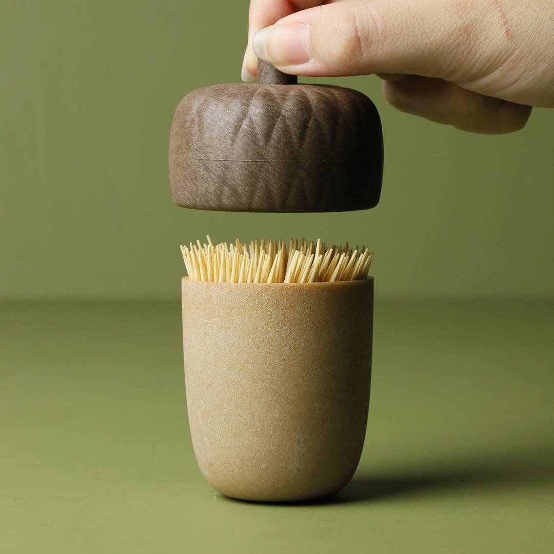 Qualy Acorn Toothpick Holder