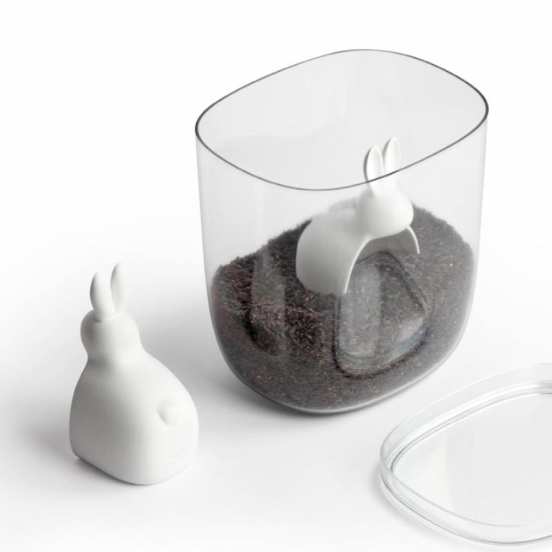 Qualy Bella Bunny Rice Container 3.5 L