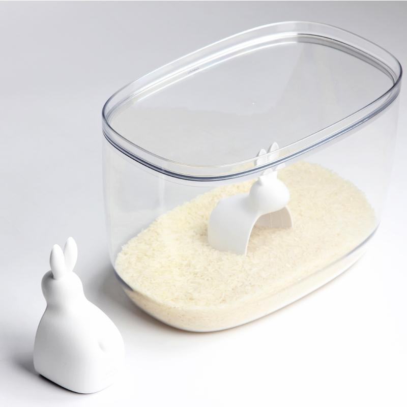 qualy Bella Bunny Rice Container 7 L