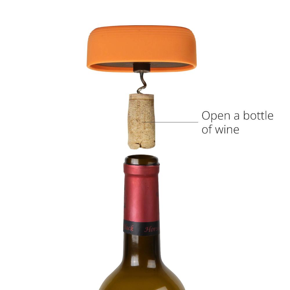 Qualy Cactus Bottle Opener & Corkscrew