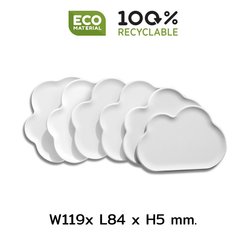 Qualy Cloud Coaster (6 Pcs/pk)