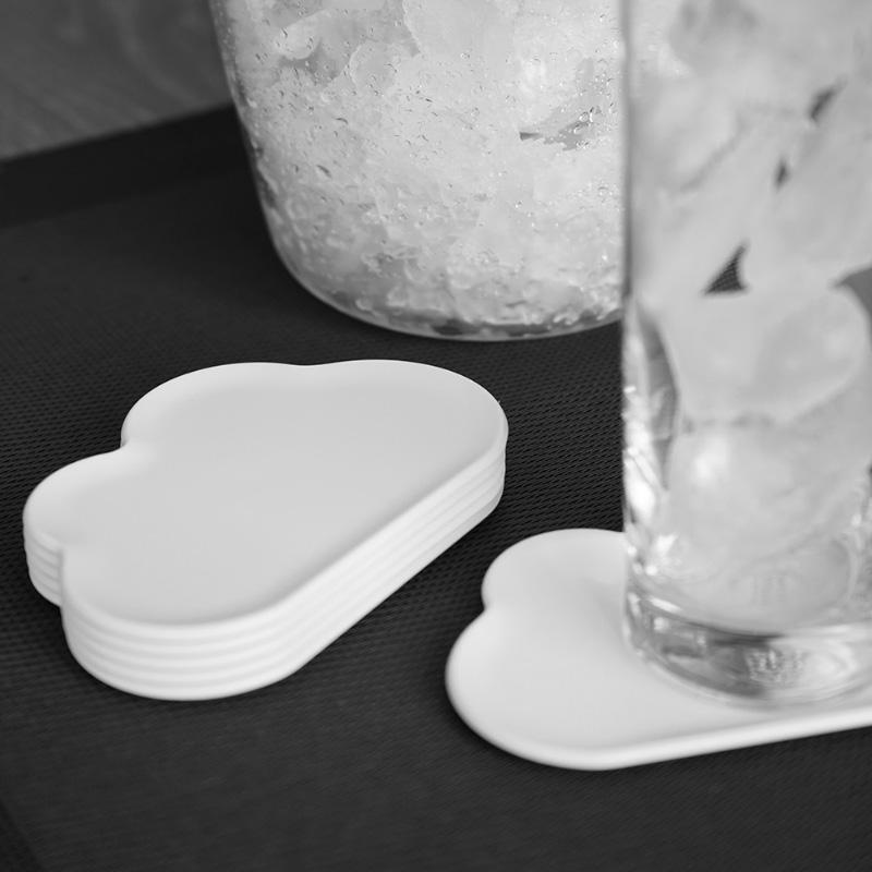 qualy Cloud Coaster (6 pcs/pk)