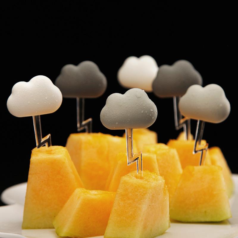 qualy Cloud Party Picks (6 pcs./pk)