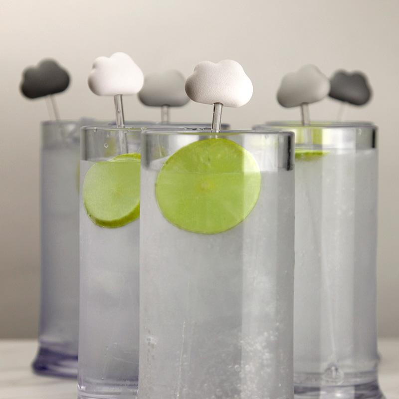 Qualy Cloud Stirrer (6 Pcs./pk)