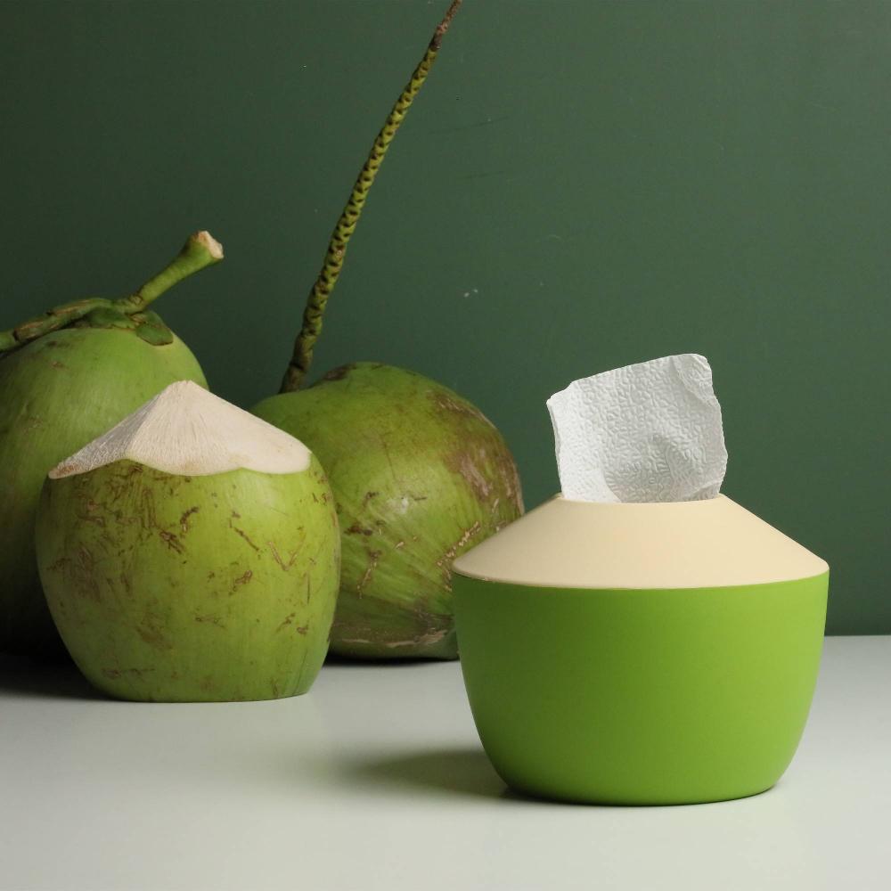 Qualy Coconut Tissue Holder