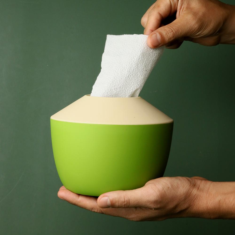 qualy Coconut Tissue Holder
