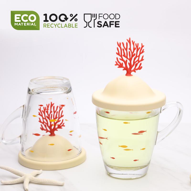 Qualy Coral Bleaching Mug