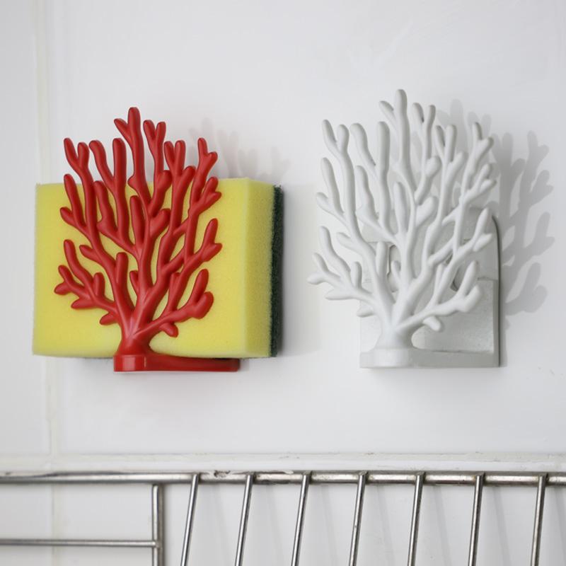 qualy Coral Sponge Holder