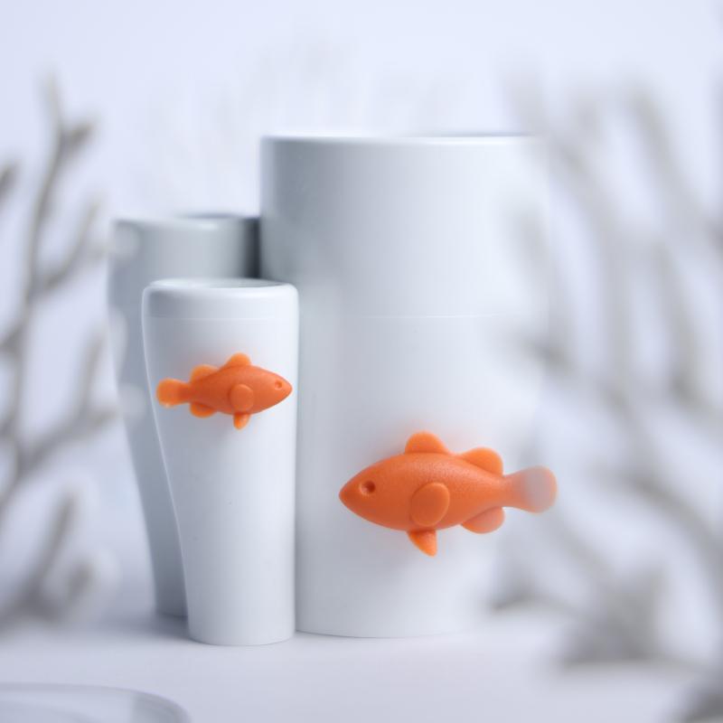 Qualy Coral Toothbrush Holder