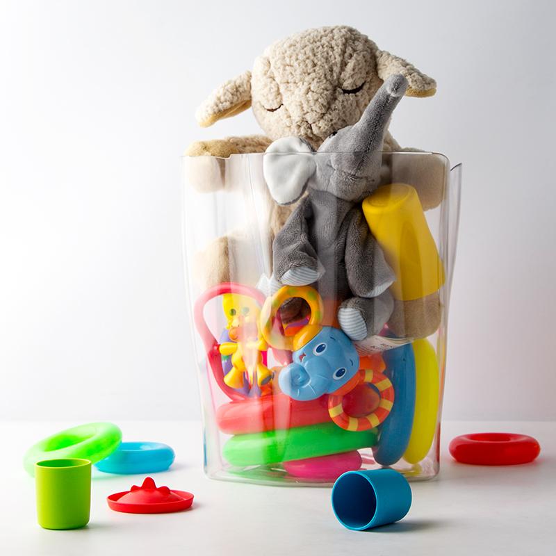 qualy Crystal Flow Bin