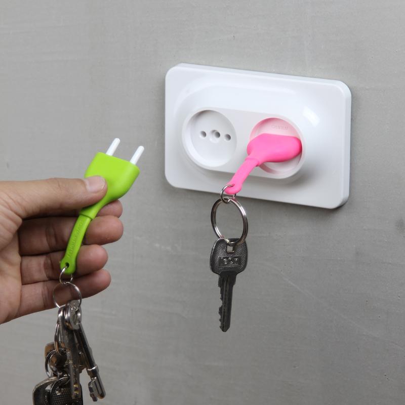 Qualy Double Unplug Key Ring