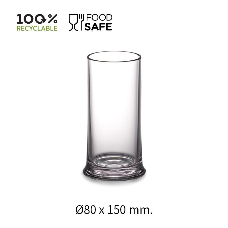 Qualy Drinking Glass (1 Pc)