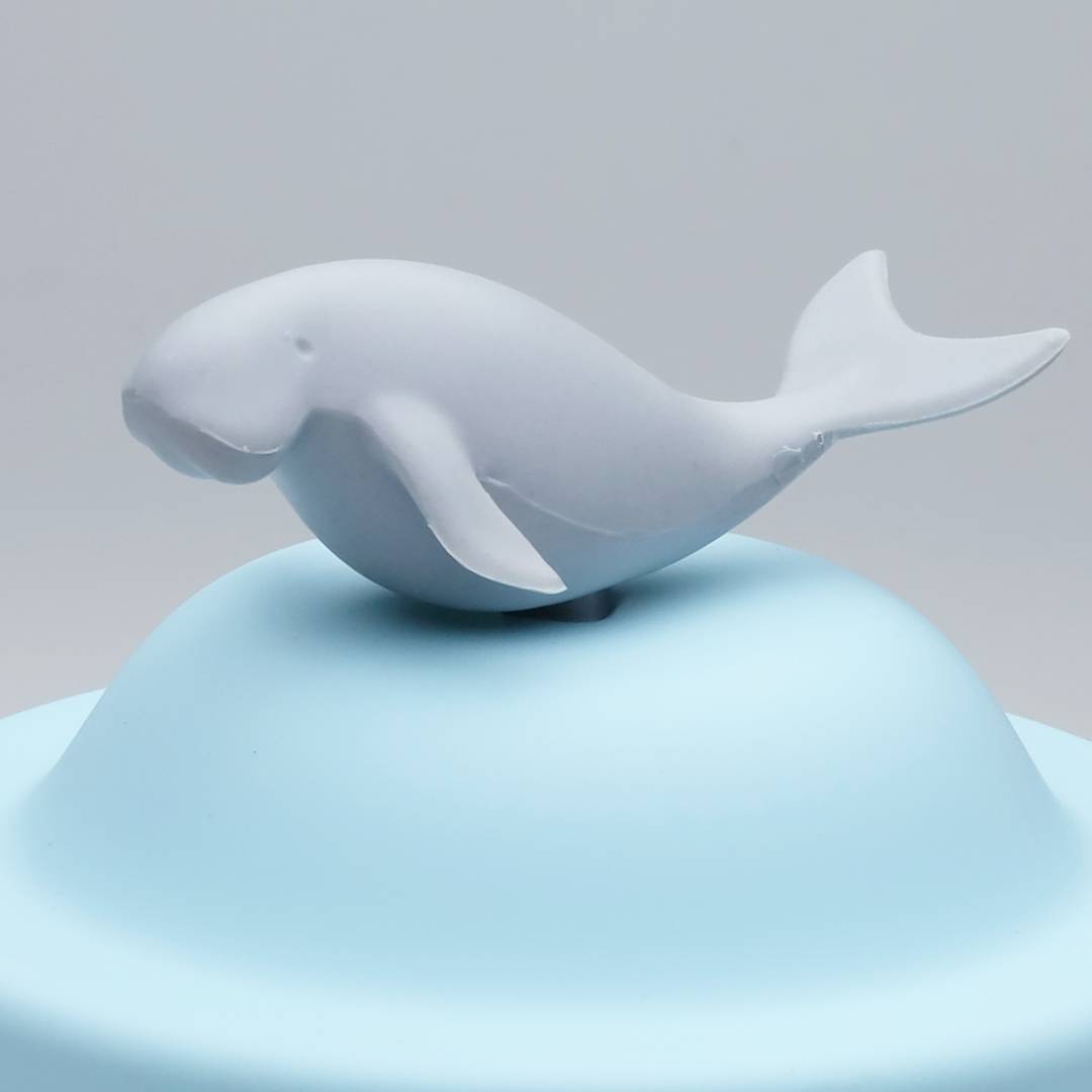 Qualy Dugong Double Wall Cup & Cover
