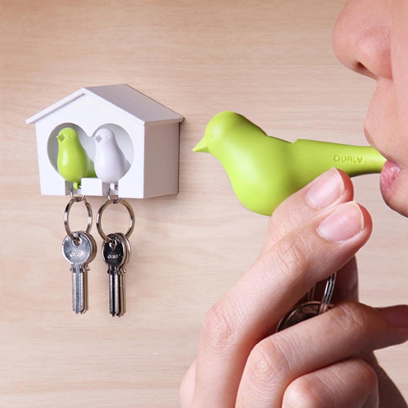 Qualy Duo Sparrow-Key Ring