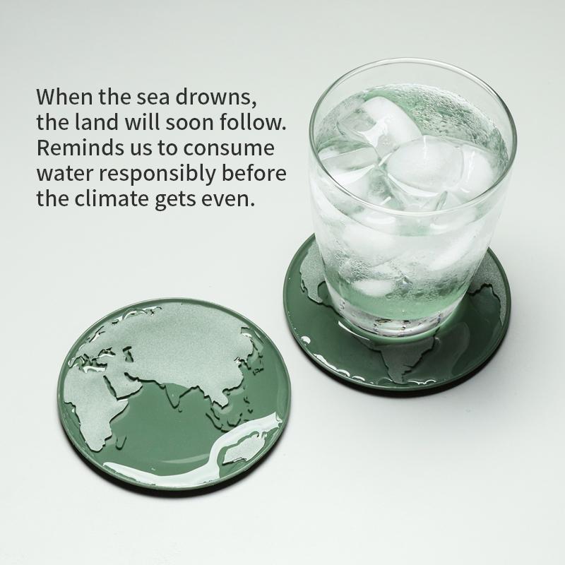 Qualy Earth Coaster (set Of 2)