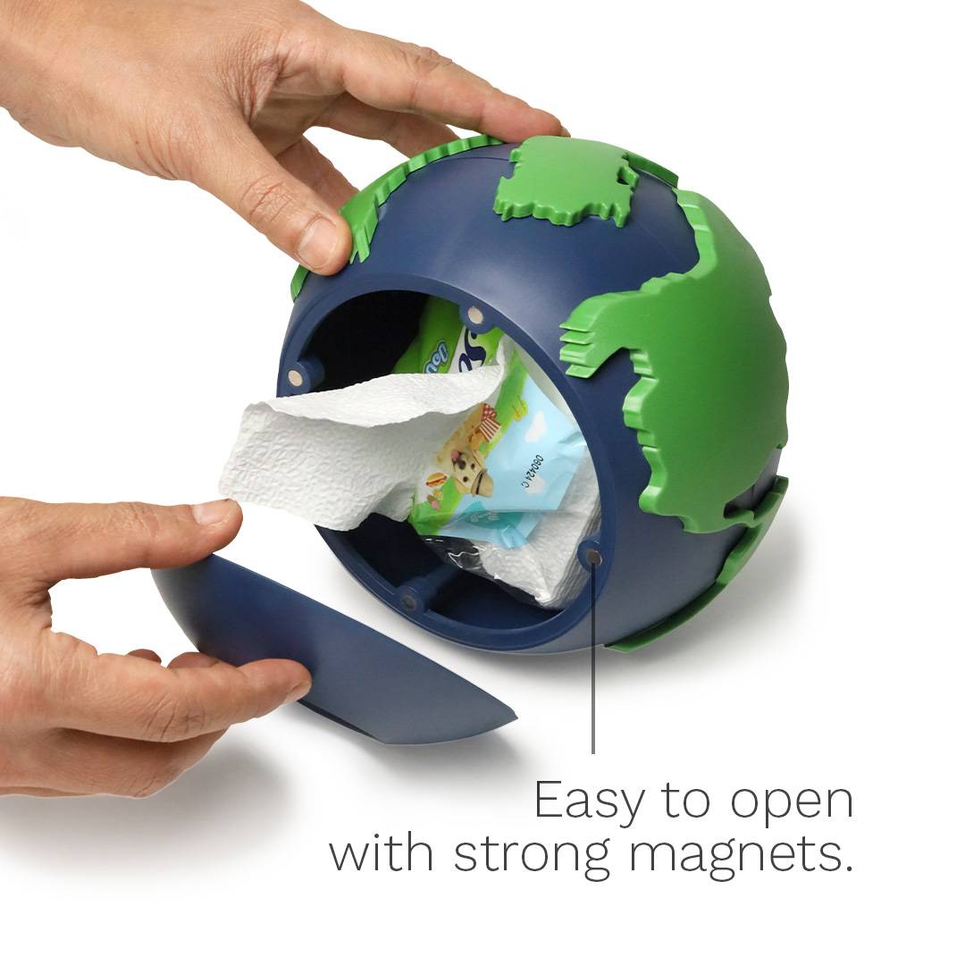 Qualy Earth Tissue Holder
