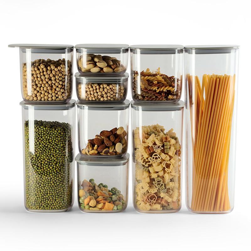 Qualy Flat Top Storage Jar