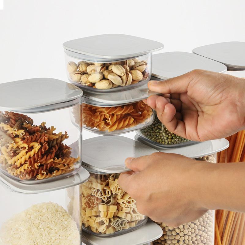 Qualy Flat Top Storage Jar