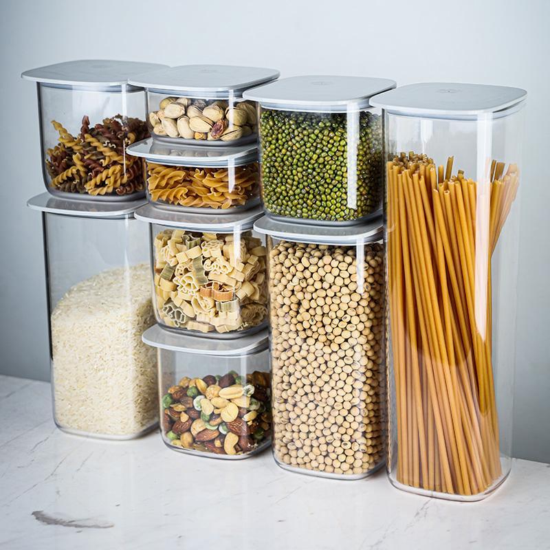 qualy Flat Top Storage Jar