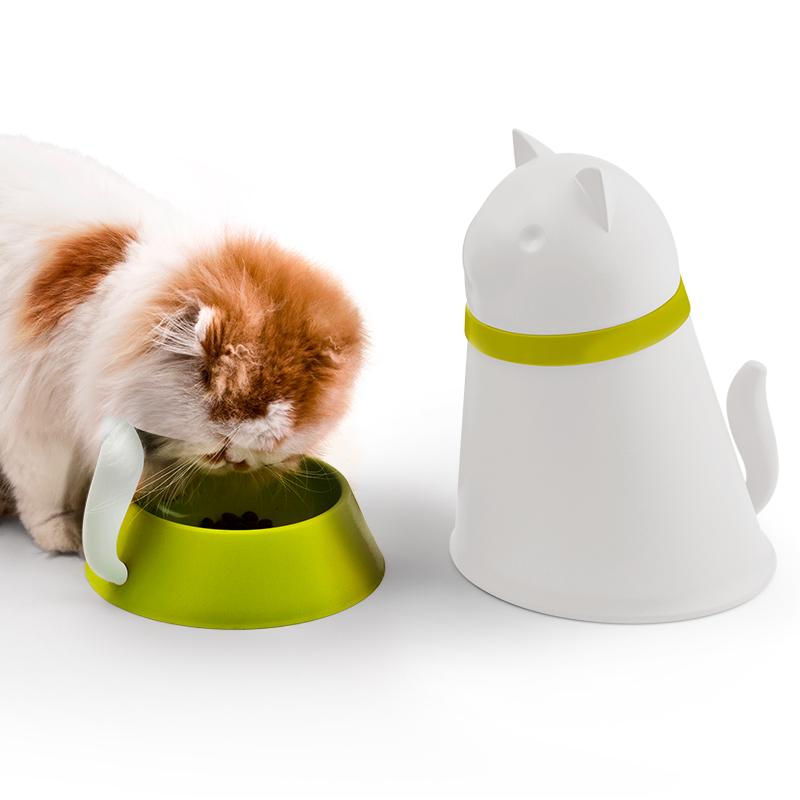 Qualy Kitt (Pet Bowl With Storage)
