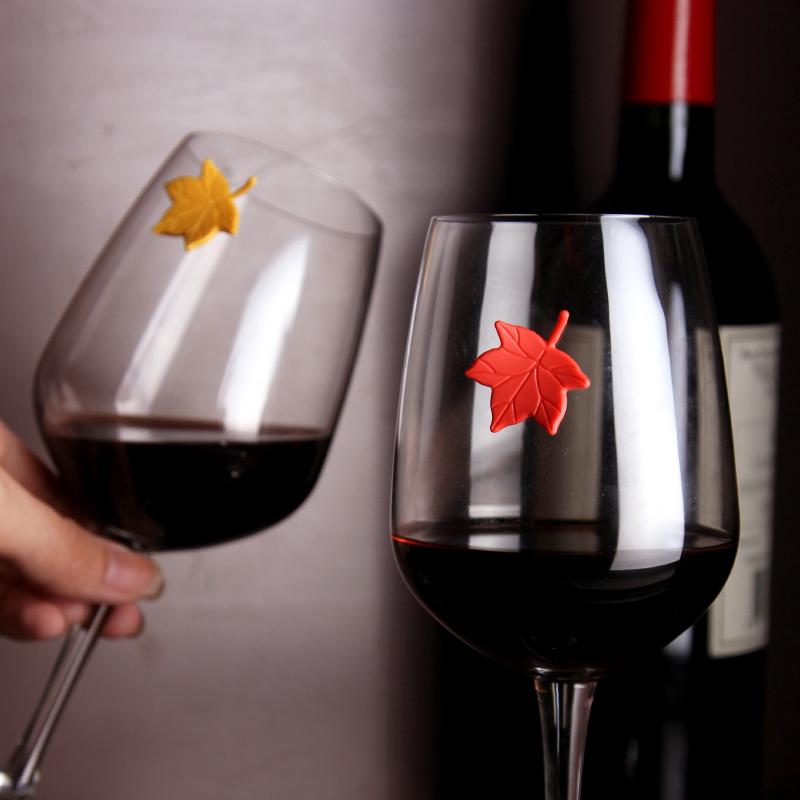 Qualy Leaf My Glass (Glass Tag)