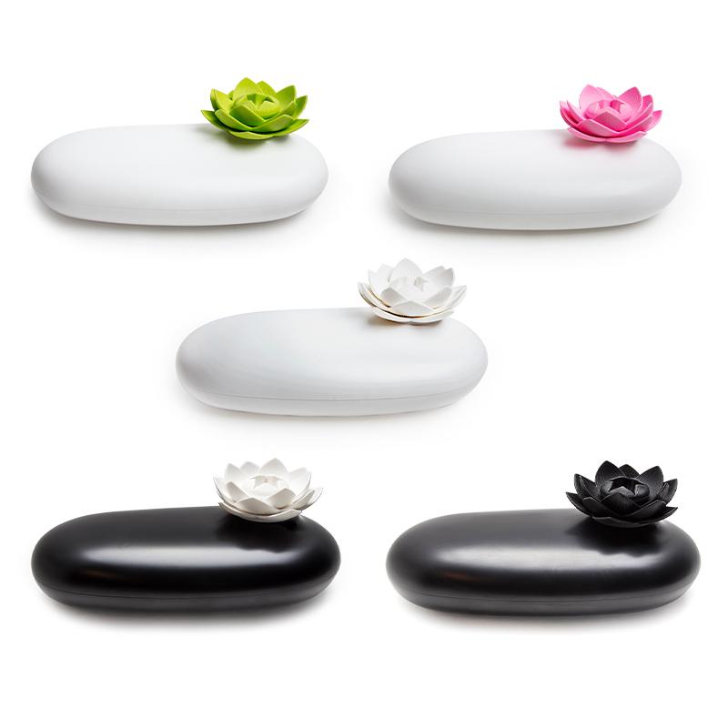 Qualy Lotus Pebble Box