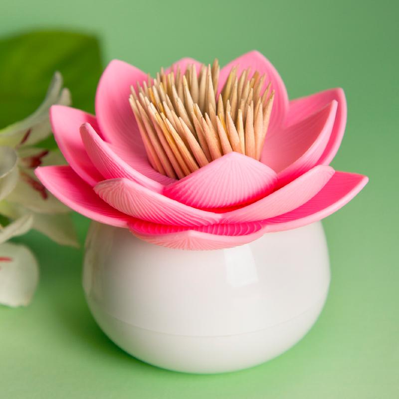 Qualy Lotus Toothpick Holder