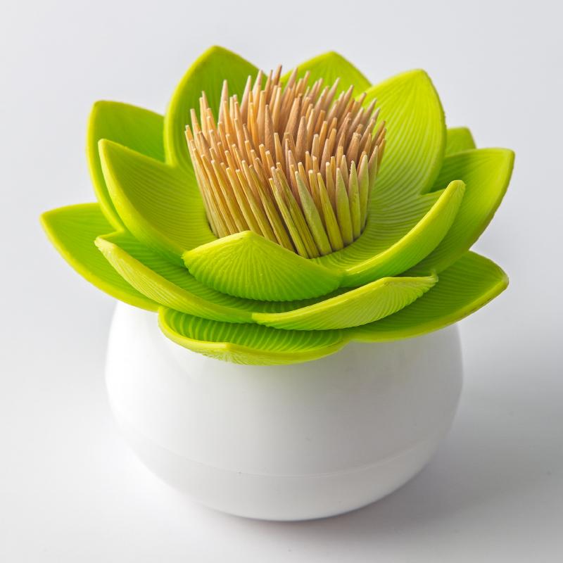 Qualy Lotus Toothpick Holder
