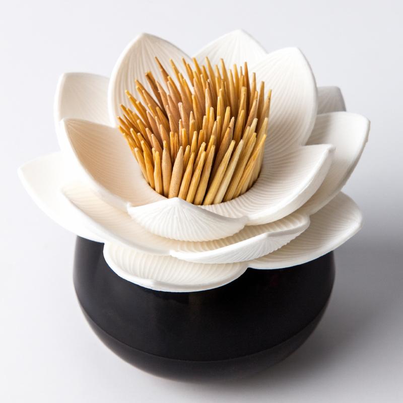 Qualy Lotus Toothpick Holder