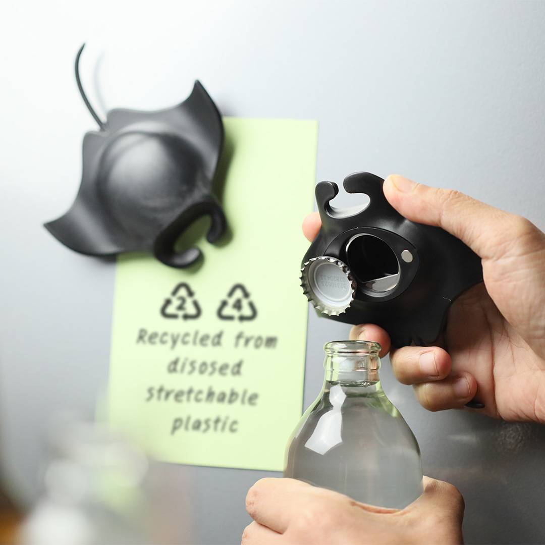 Qualy Manta Ray Bottle Opener