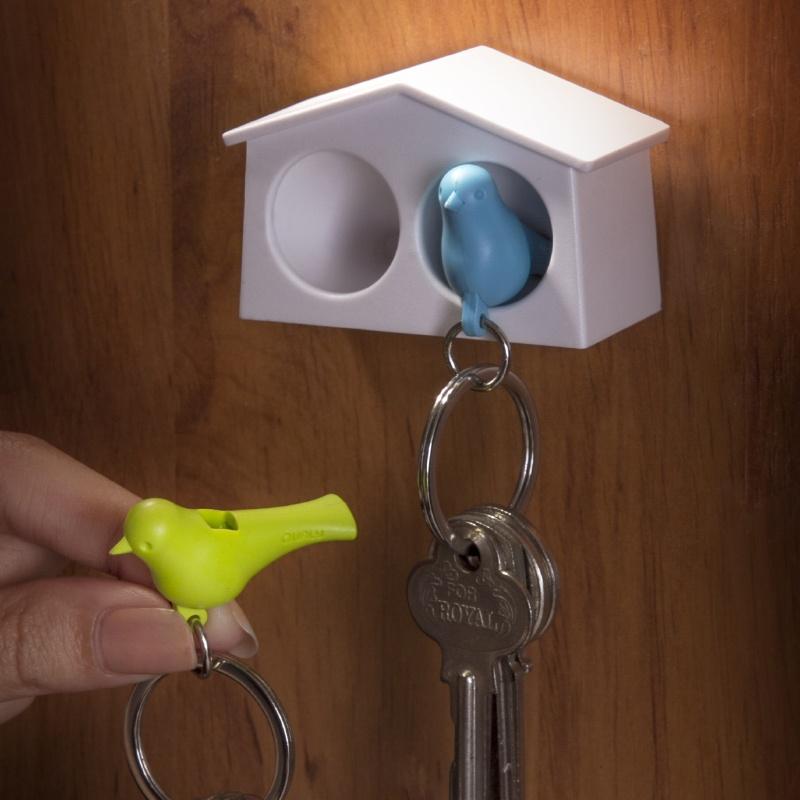 qualy Mini Duo Sparrow Key Ring