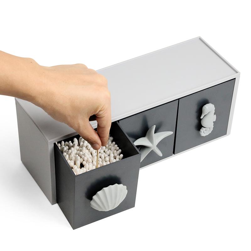 Qualy Ocean Drawer Rack (3 Drawers)