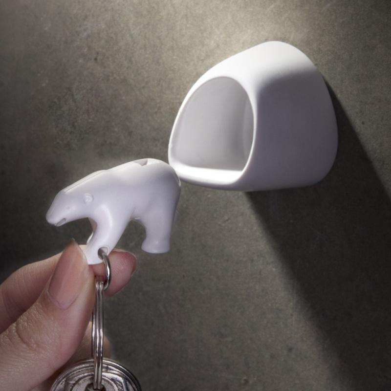 Qualy Polar Bear Key Ring