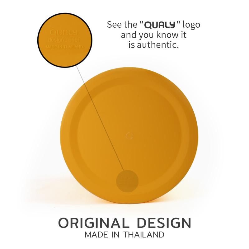 Qualy Round Flip Bin