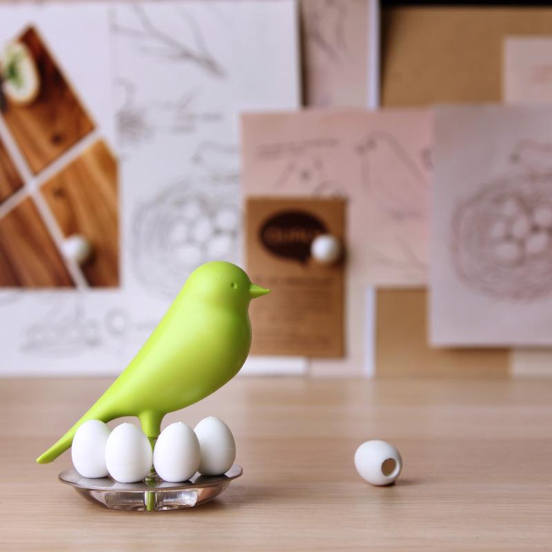 qualy Sparrow Egg Magnet