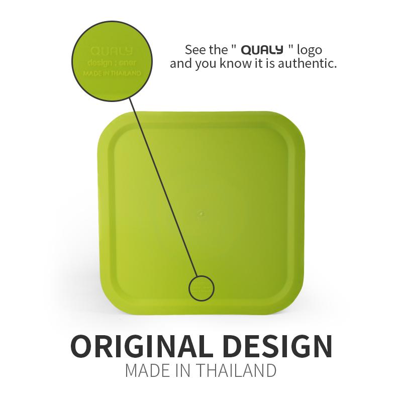 Qualy Square Flip Bin