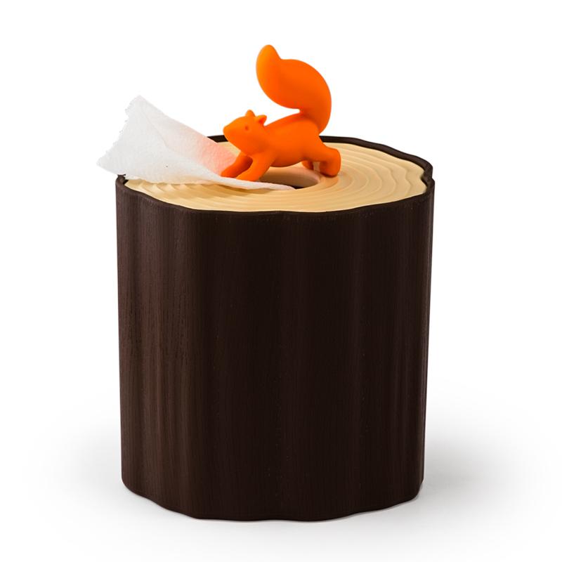 Qualy Squirrel Tissue Log