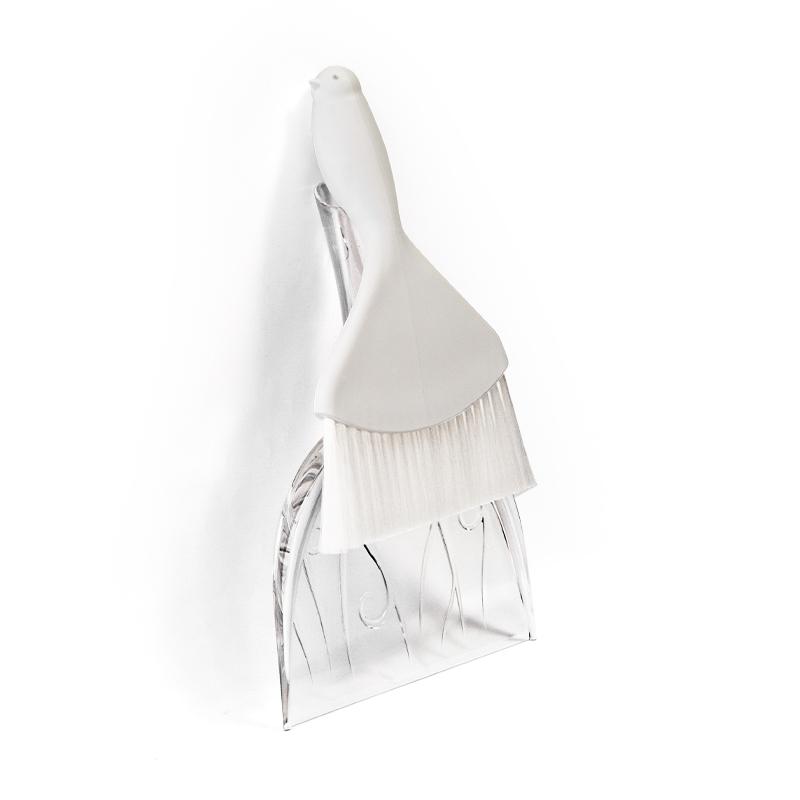 Qualy Sweepie Sparrow-Broom&Dustpan