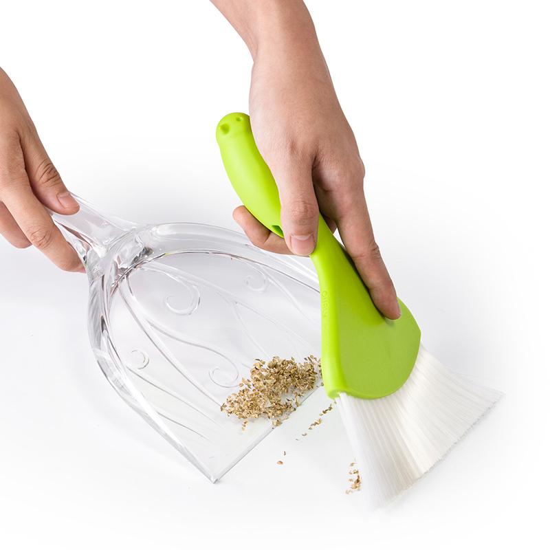 qualy Sweepie Sparrow-Broom&Dustpan