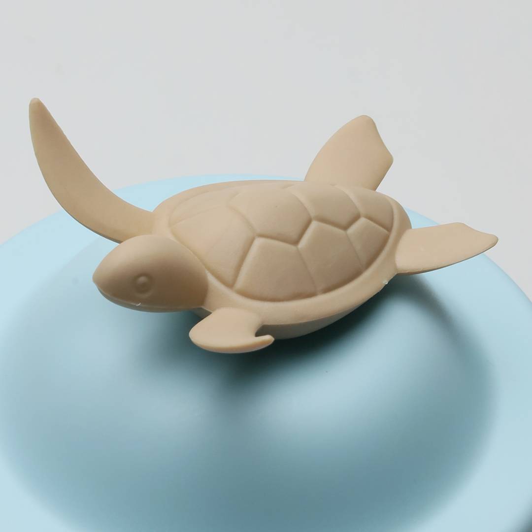 Qualy Turtle Double Wall Cup & Cover