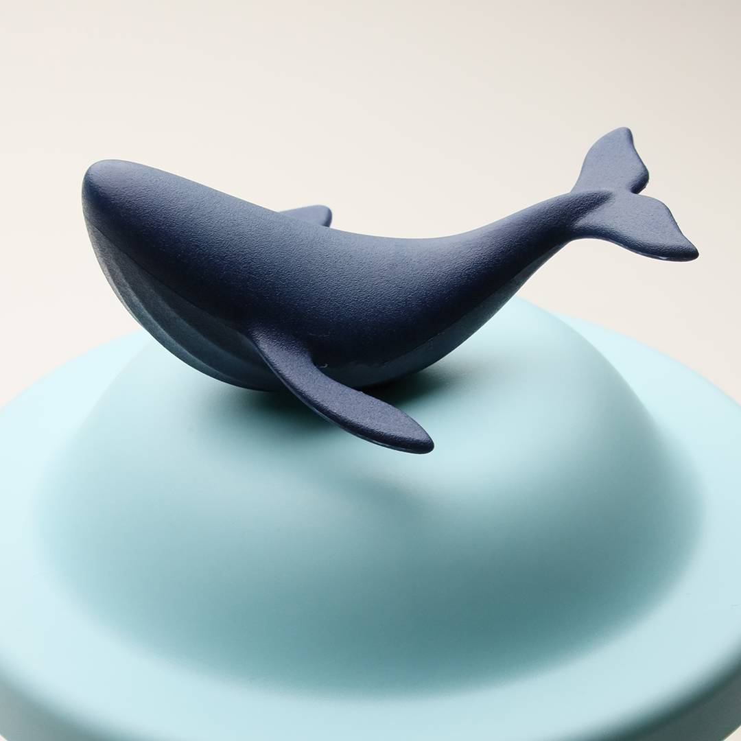 Qualy Whale Double Wall Cup & Cover