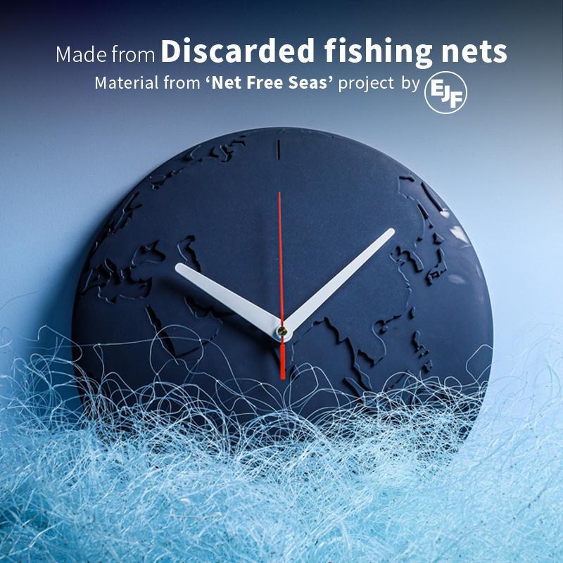 Qualy World Wide Waste Clock