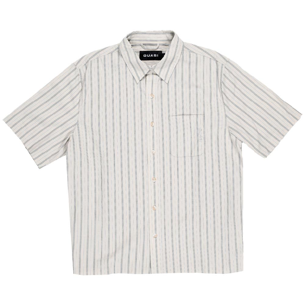 quasi skateboards Kalvin Short Sleeve Button Up Shirt [Tan]
