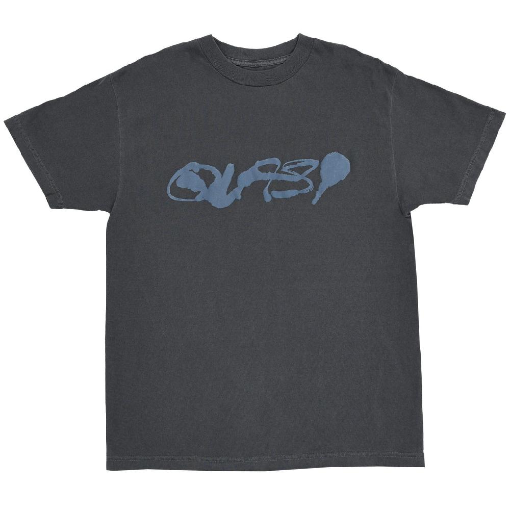 quasi skateboards Blot Tee [Faded Black]