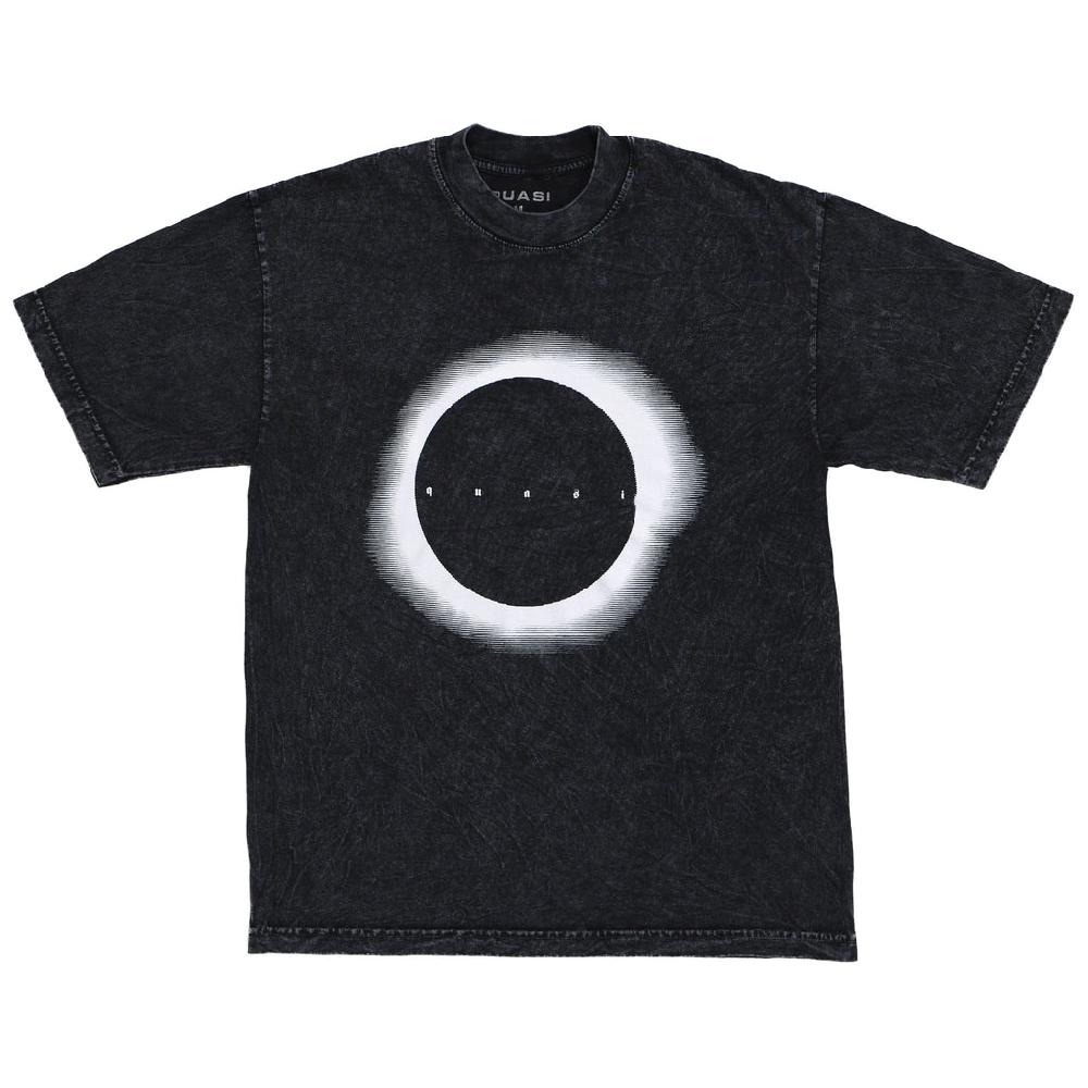 quasi skateboards Clipsed Tee [Carbon Black]